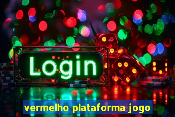 vermelho plataforma jogo